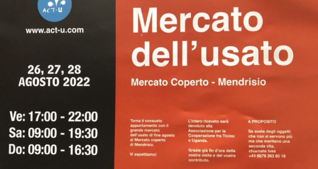 Torna il grande mercato dell’usato ACT-U!